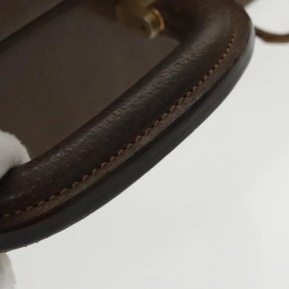 GUCCI Trunk Leather Brown Gold - Picture 8 of 14